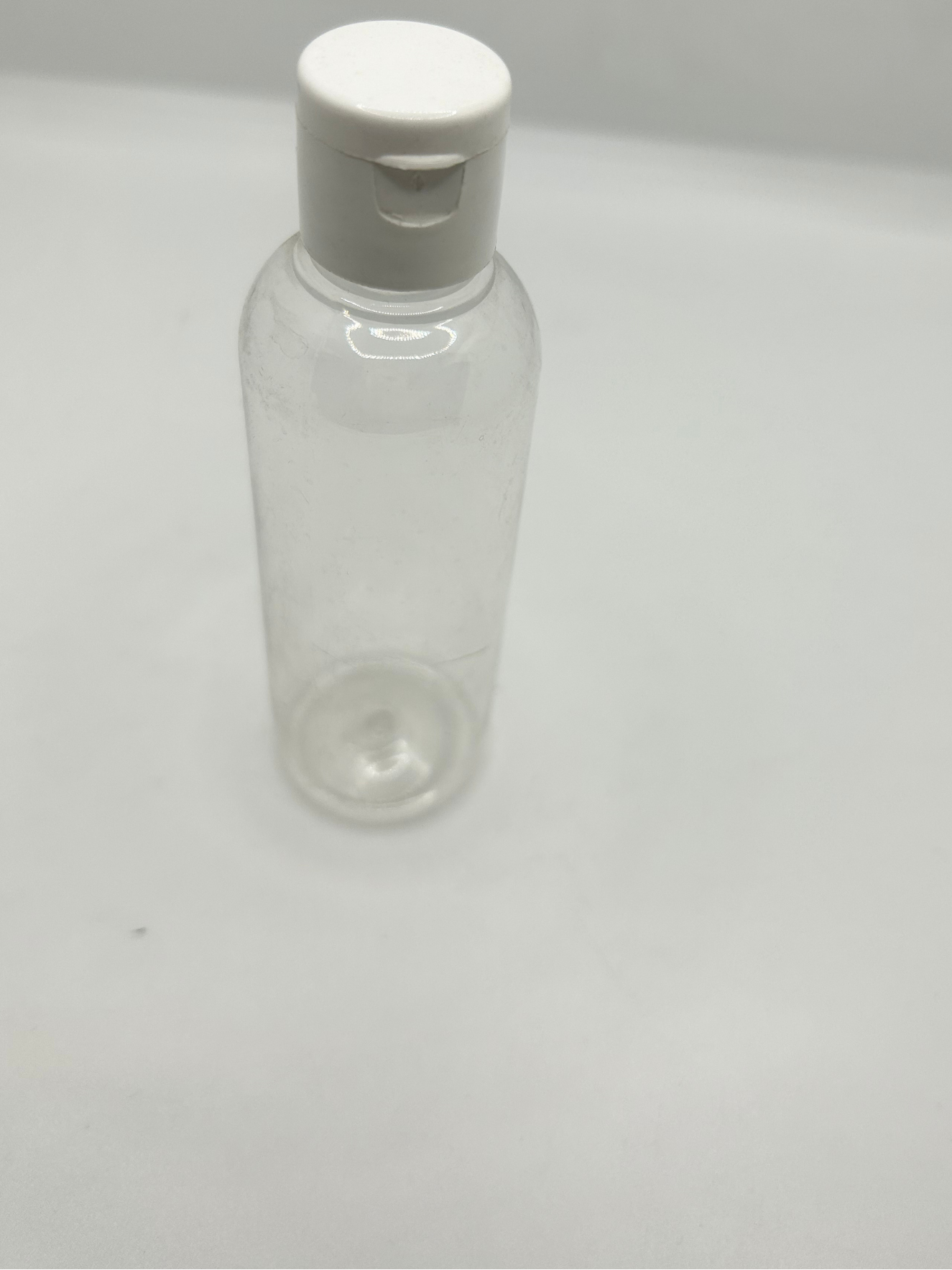 20 PLASTIC BOTTLES / 250 CC / SNAP CAP / WHITE
