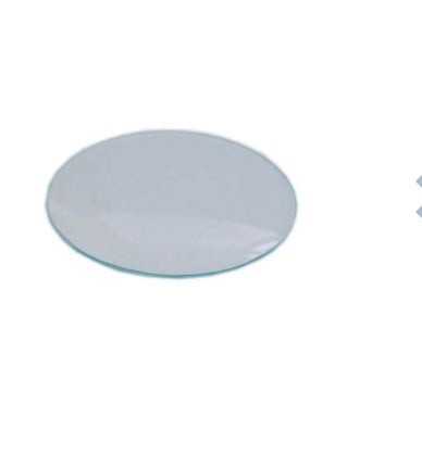 SAAT CAMI 100 MM – Yuvarlak Şeffaf Laboratuvar & Eczane Tipi Cam Plaka
