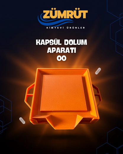 Kapsül Dolum Aparatı 00 Numara Manuel