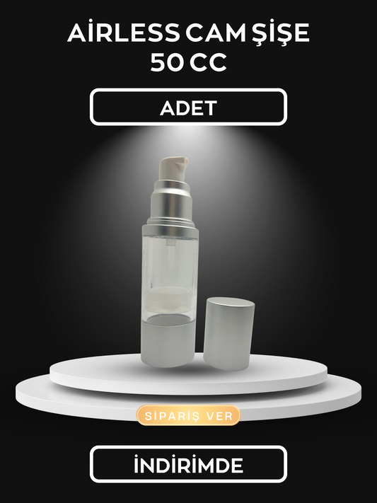 AİRLESS CAM ŞİŞE 50 CC