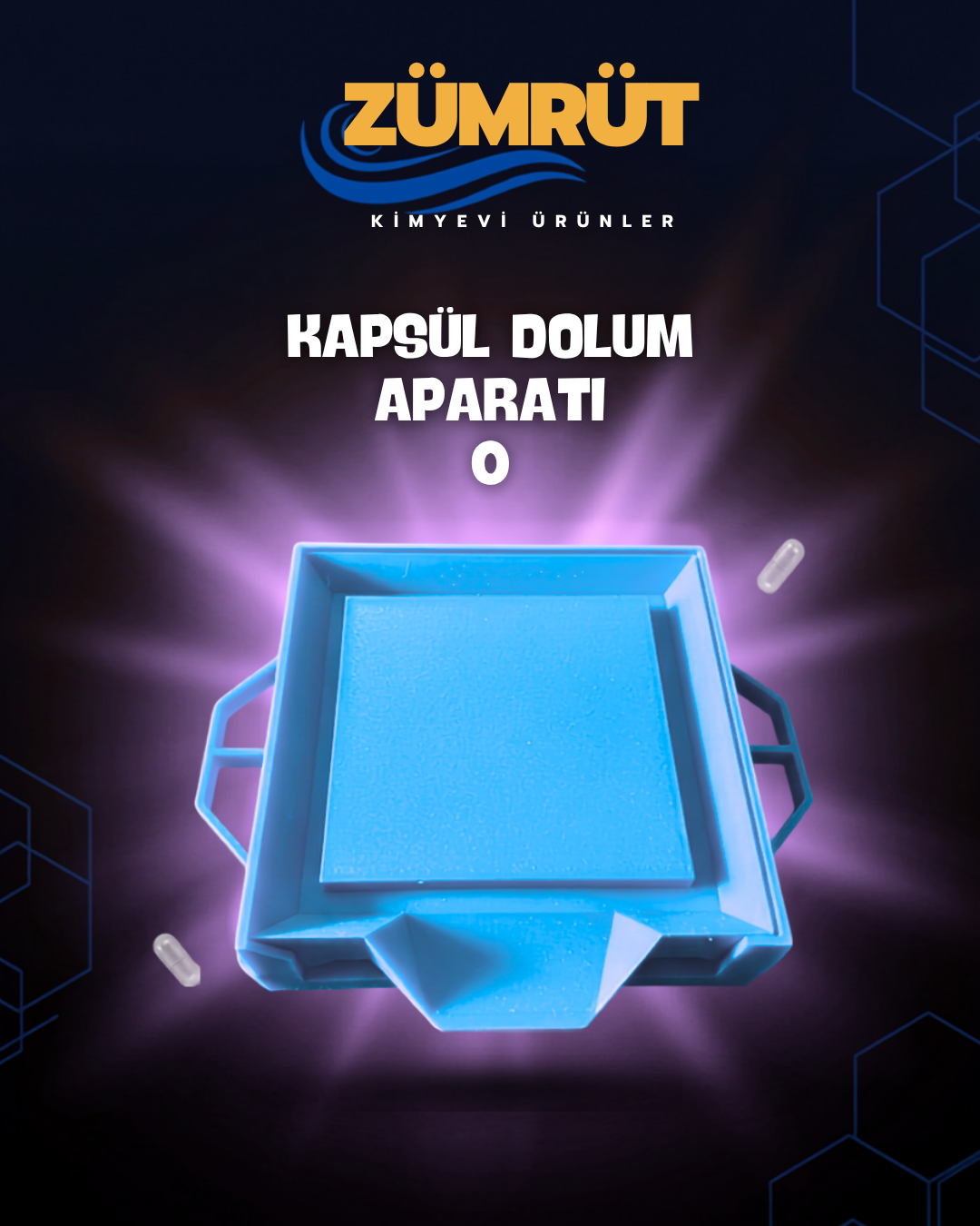 Kapsül Dolum Aparatı 0 Numara Manuel