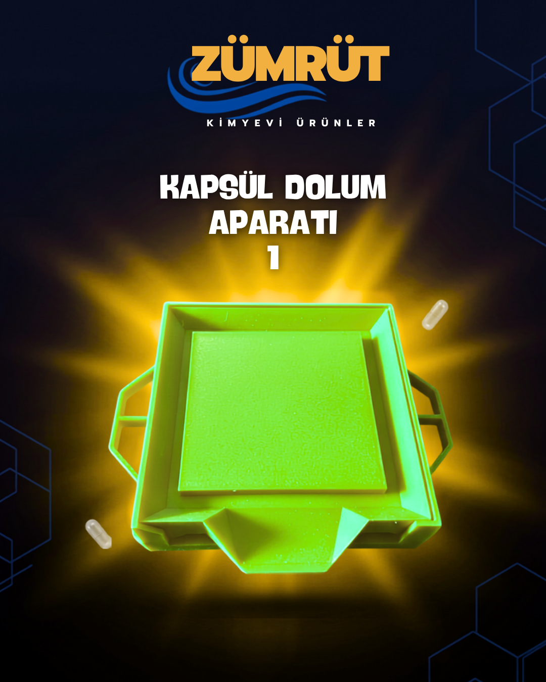 KAPSÜL DOLUM APARATI 1 NUMARA MANUEL