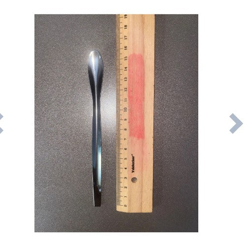 16 cm Çift Uçlu Paslanmaz Çelik Laboratuvar Kaşığı – Toz, Granül ve Numune Aktarım Spatulası