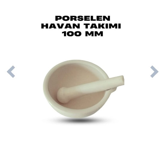 Porselen Havan Takımı 100 MM
