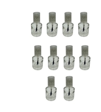 10 Adet Cam Oje Şişesi 8 cc