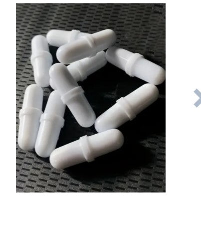 10 Adet Beyaz PTFE Manyetik Karıştırma Çubuğu – Laboratuvar ve Endüstriyel Kullanım İçin
