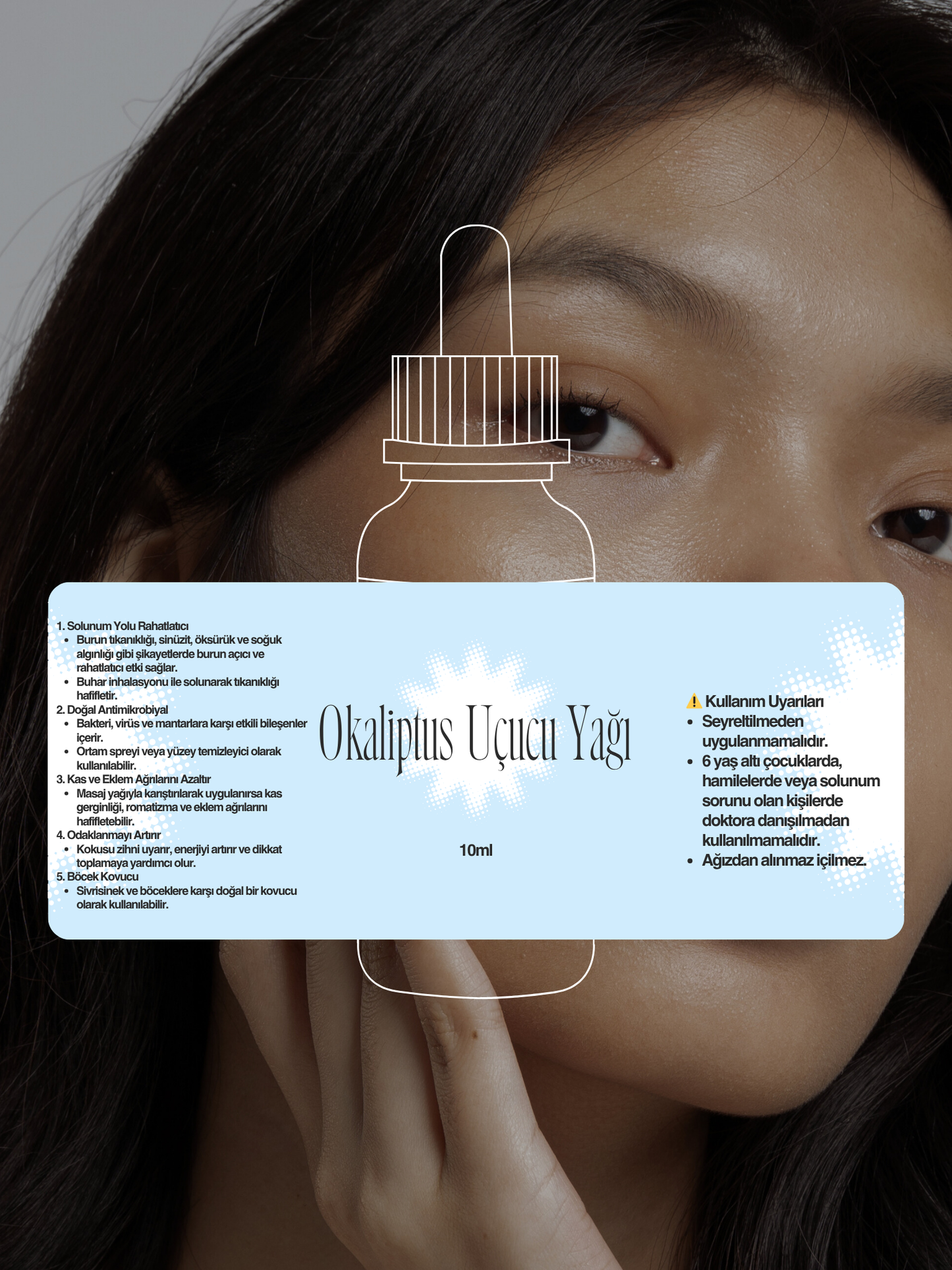 OKALİPTÜS UÇUCU YAĞ- Oda ve Ortam Kokusu - Aromatik Uçucu Yağ 30ML